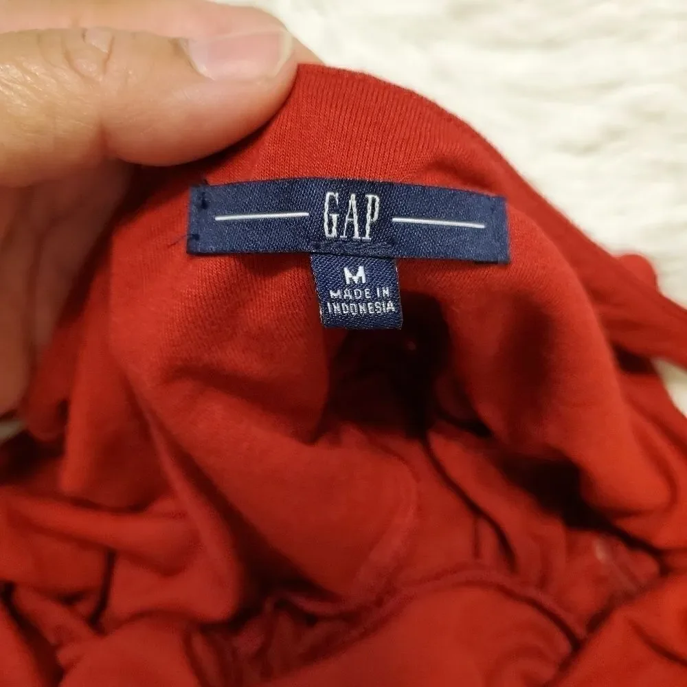 Gap spaghetti Strap Tunic Blouse Sz M